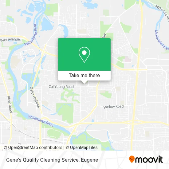 Gene's Quality Cleaning Service map
