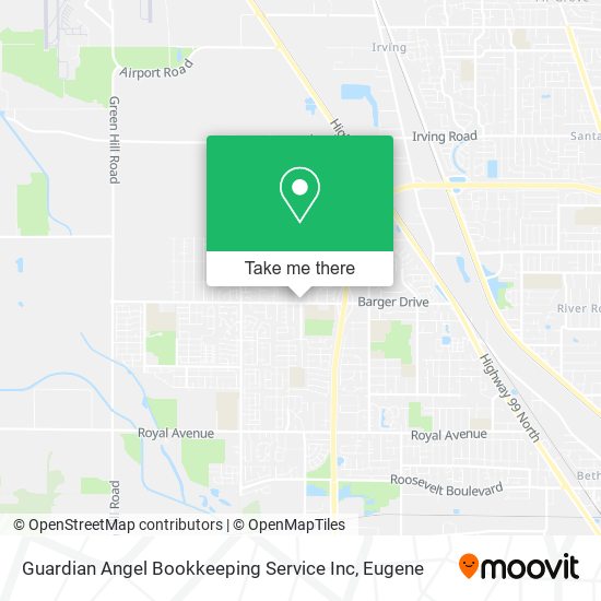 Mapa de Guardian Angel Bookkeeping Service Inc