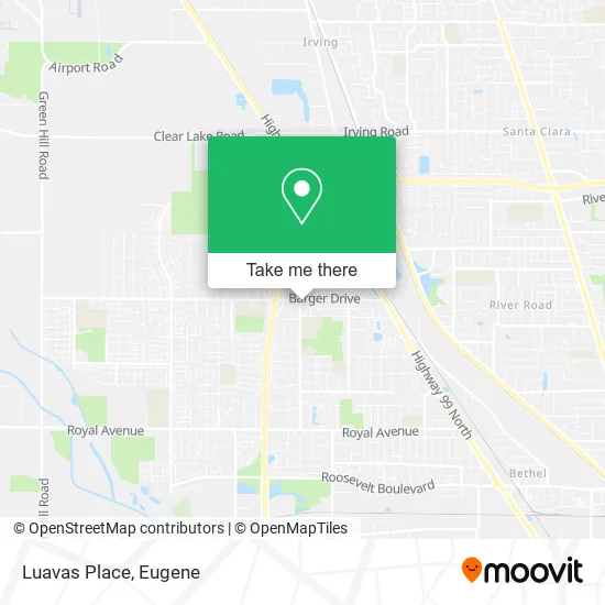 Luavas Place map