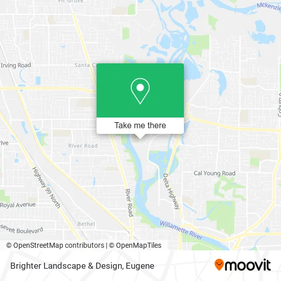 Brighter Landscape & Design map