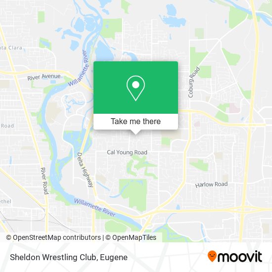 Mapa de Sheldon Wrestling Club