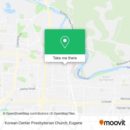 Mapa de Korean Center Presbyterian Church