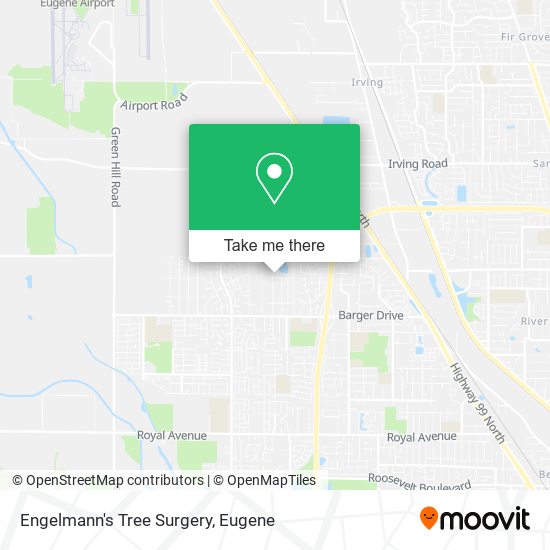 Mapa de Engelmann's Tree Surgery