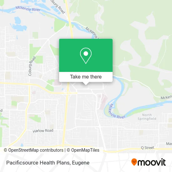 Pacificsource Health Plans map
