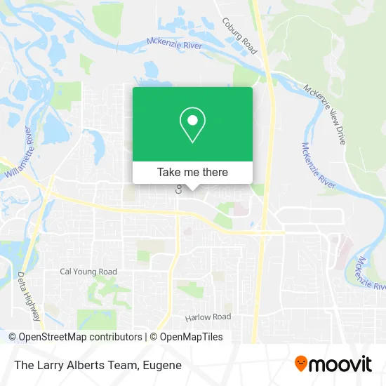 The Larry Alberts Team map