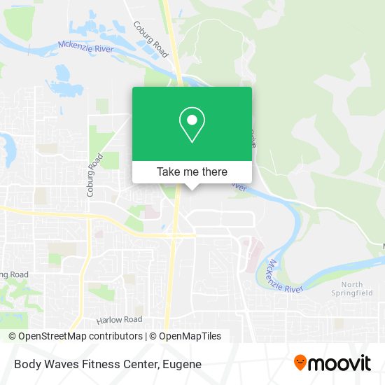 Body Waves Fitness Center map