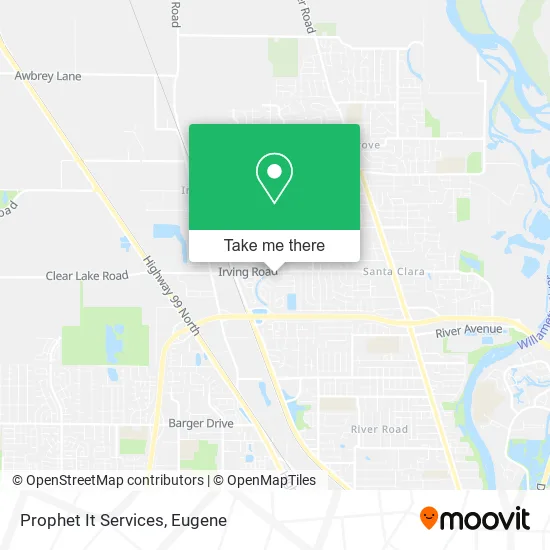 Mapa de Prophet It Services