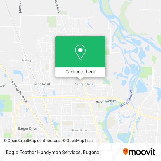 Eagle Feather Handyman Services map