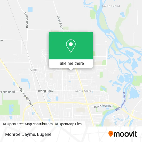 Monroe, Jayme map