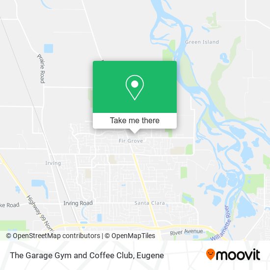 The Garage Gym and Coffee Club map