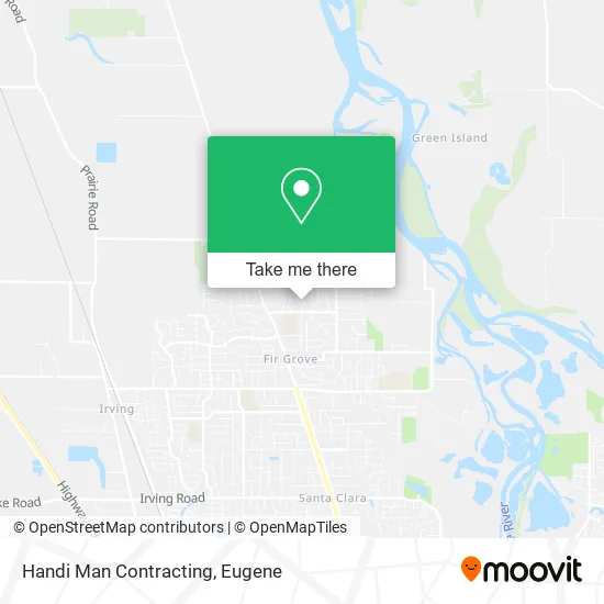Handi Man Contracting map