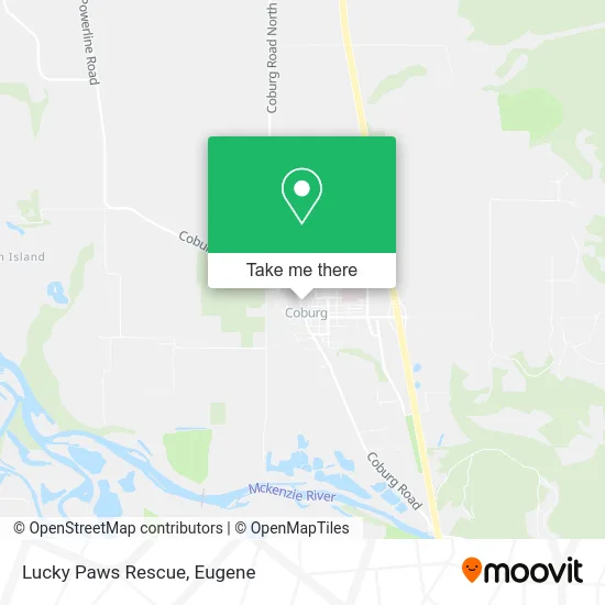 Lucky Paws Rescue map