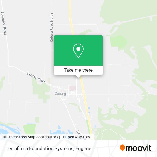 Terrafirma Foundation Systems map
