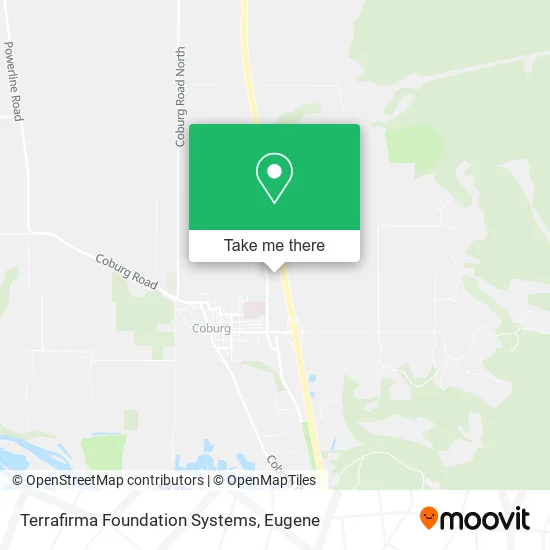 Mapa de Terrafirma Foundation Systems