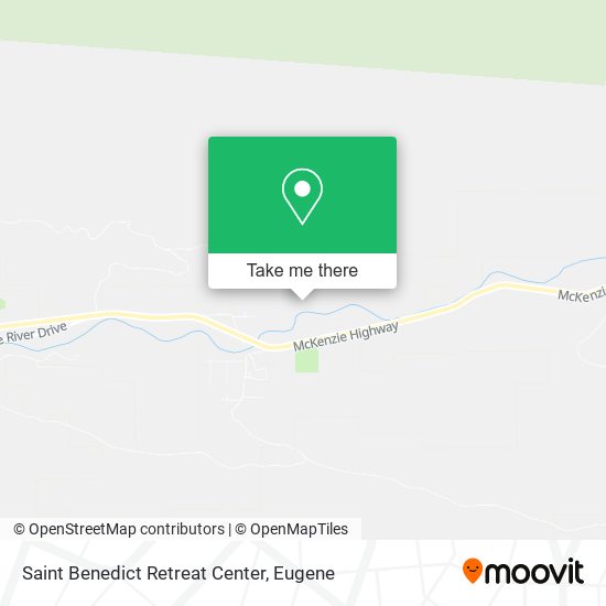 Mapa de Saint Benedict Retreat Center