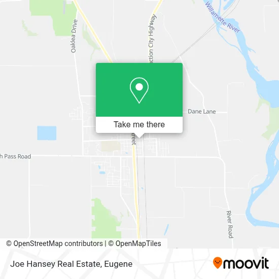 Joe Hansey Real Estate map