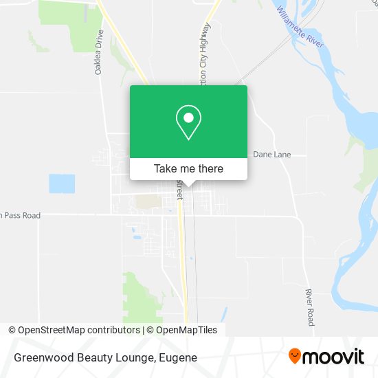 Greenwood Beauty Lounge map