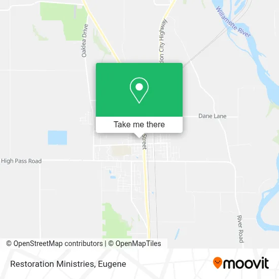 Restoration Ministries map