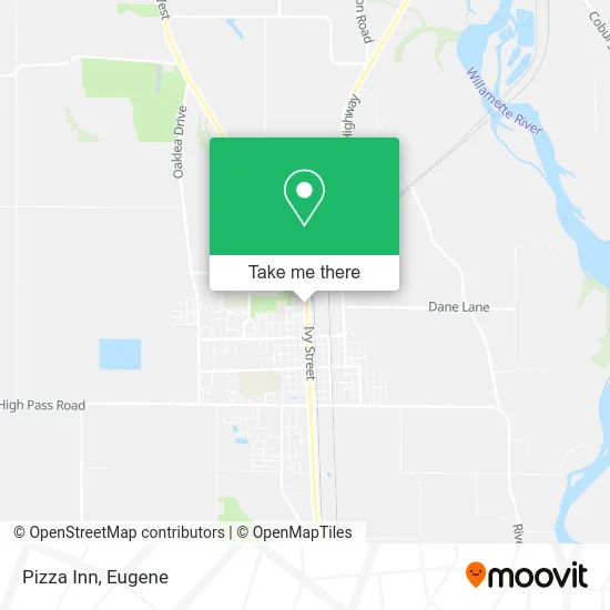 Pizza Inn map