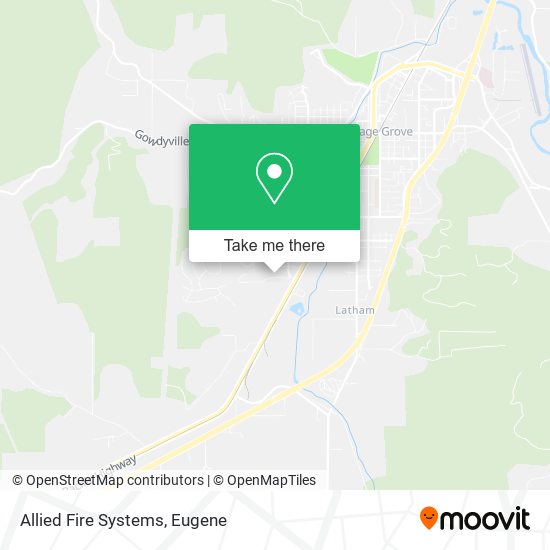 Mapa de Allied Fire Systems