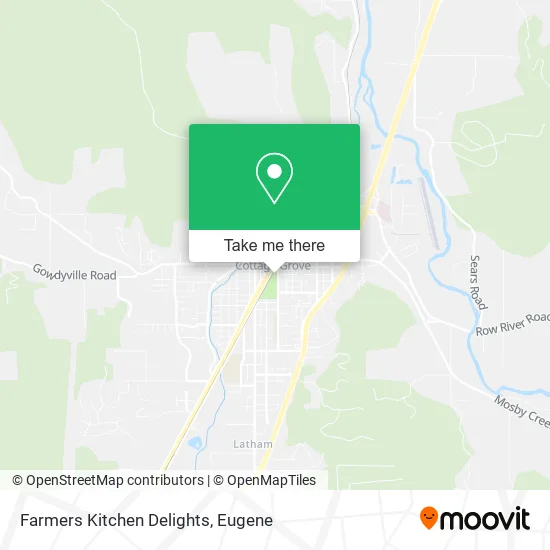Farmers Kitchen Delights map