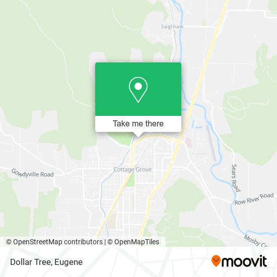 Mapa de Dollar Tree
