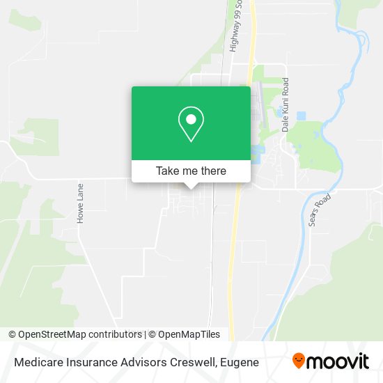 Medicare Insurance Advisors Creswell map