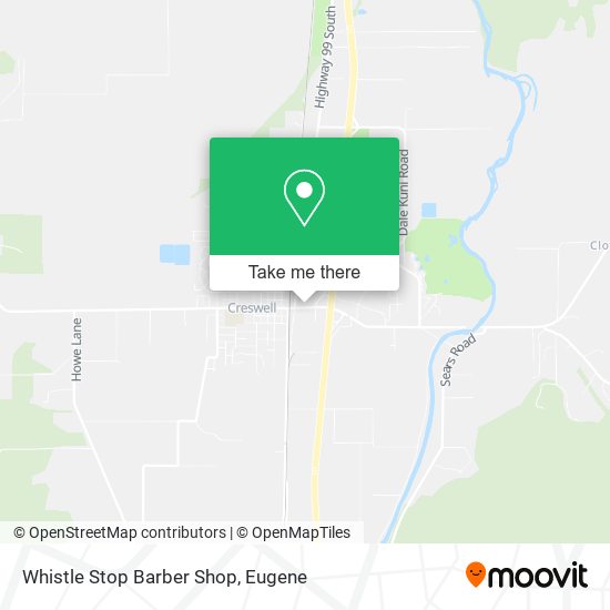 Whistle Stop Barber Shop map