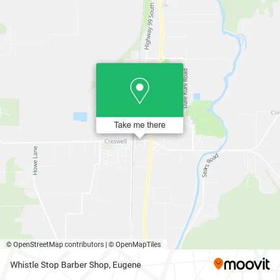 Mapa de Whistle Stop Barber Shop