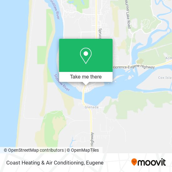 Coast Heating & Air Conditioning map