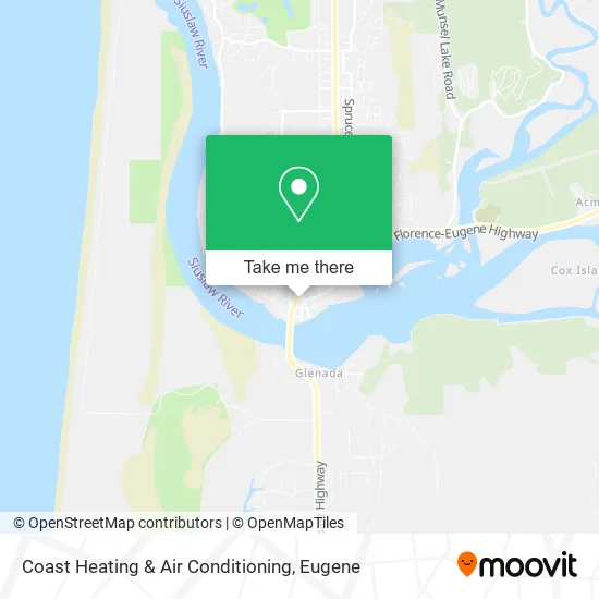 Mapa de Coast Heating & Air Conditioning