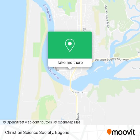 Mapa de Christian Science Society