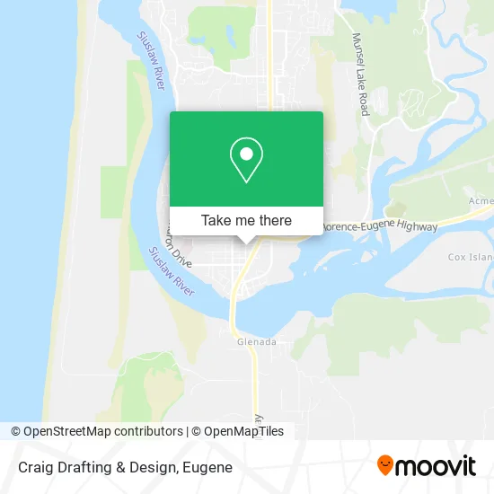 Mapa de Craig Drafting & Design