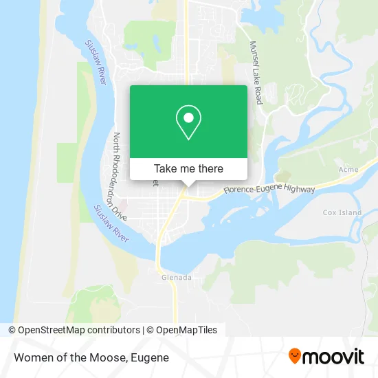 Mapa de Women of the Moose
