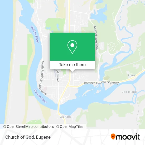 Mapa de Church of God