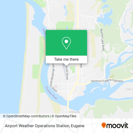 Airport Weather Operations Station map