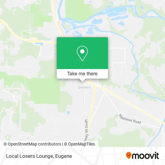Local Losers Lounge map