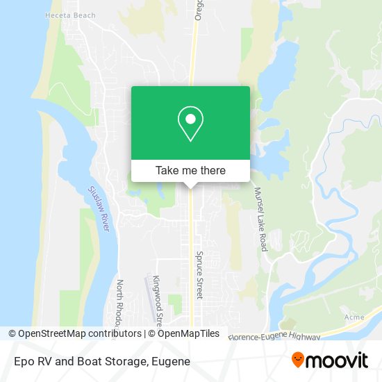 Epo RV and Boat Storage map
