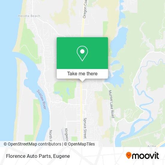 Florence Auto Parts map