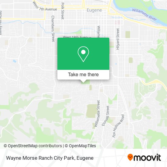 Mapa de Wayne Morse Ranch City Park