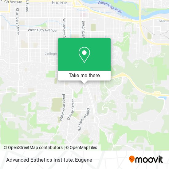 Mapa de Advanced Esthetics Institute