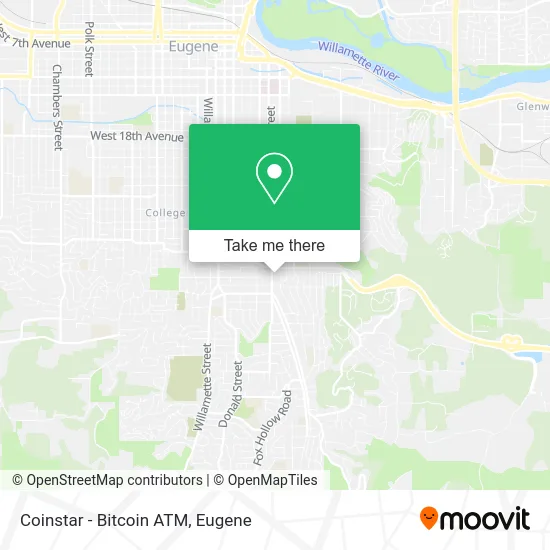 Coinstar - Bitcoin ATM map