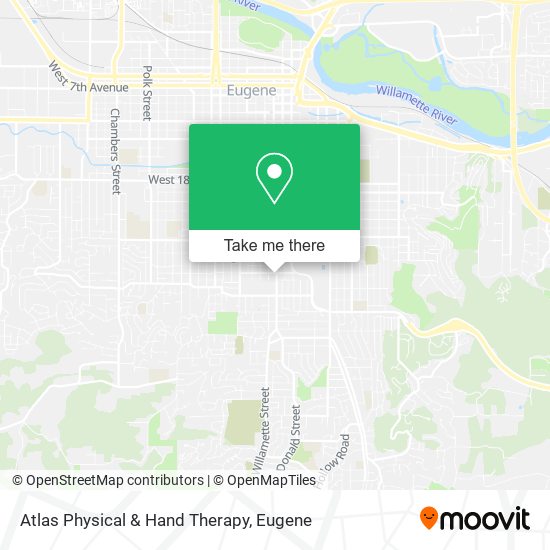 Mapa de Atlas Physical & Hand Therapy