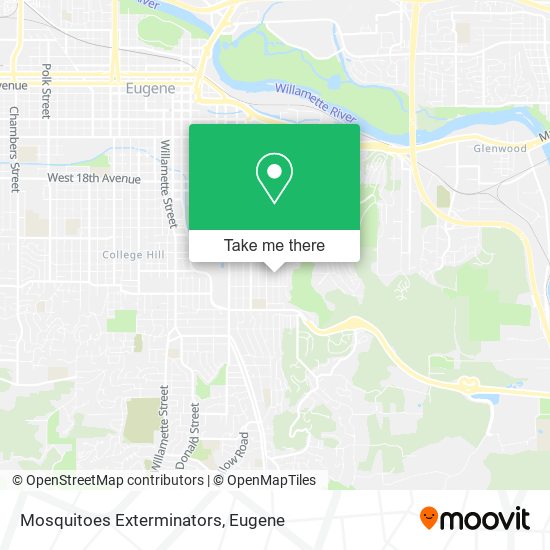 Mosquitoes Exterminators map