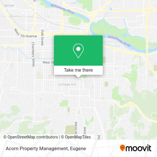 Acorn Property Management map