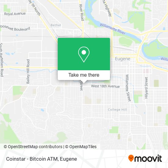 Coinstar - Bitcoin ATM map