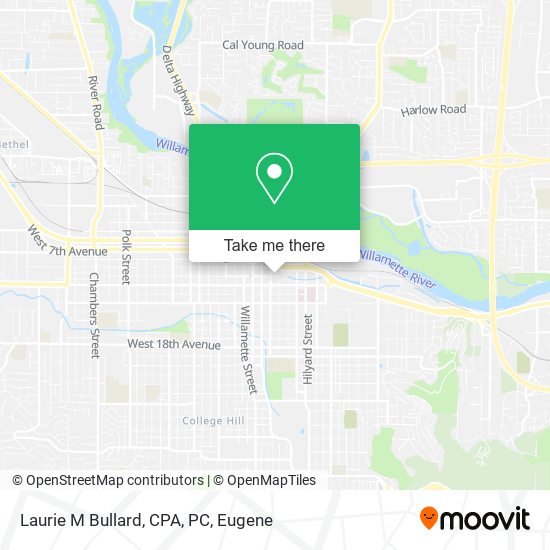 Laurie M Bullard, CPA, PC map