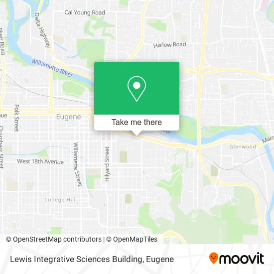 Lewis Integrative Sciences Building map