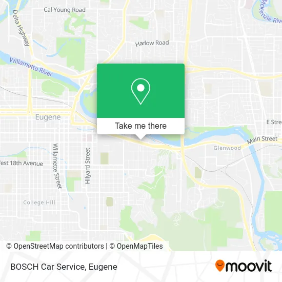 BOSCH Car Service map