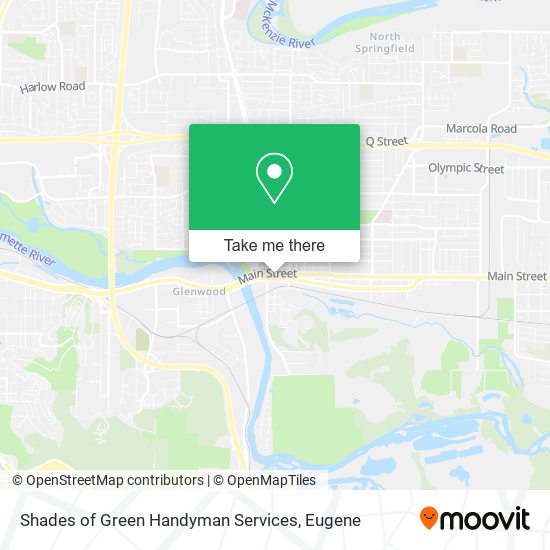 Mapa de Shades of Green Handyman Services